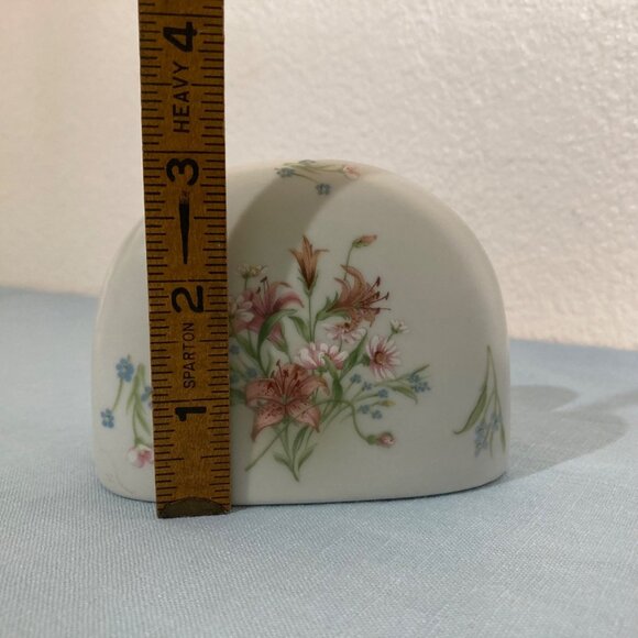 Cor Day Lily 1987 Vintage Napkin Letter Note Holder - Picture 6 of 7